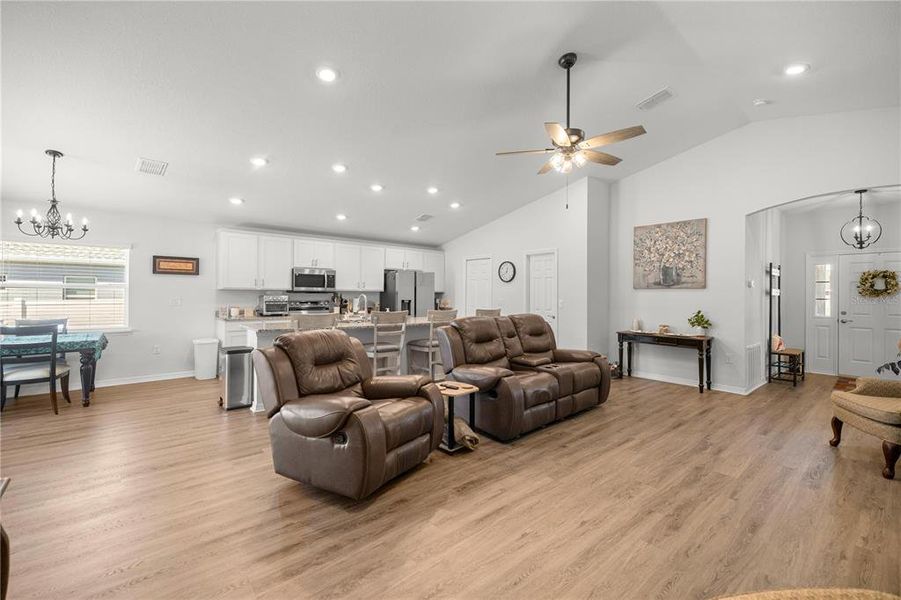Furnished interior view inside a new home in Summercrest, Ocala (Image 12).