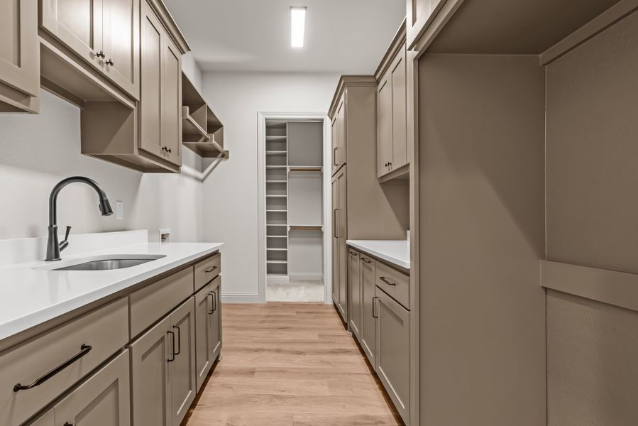 Furnished interior view inside a new home in Parker Meadows, Weatherford (Image 15).