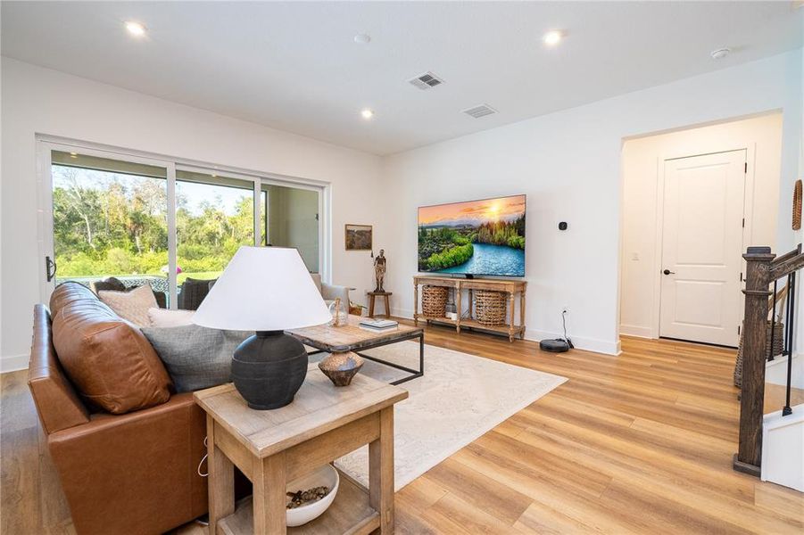 Furnished interior view inside a new home in Celebration - Island Village, Celebration (Image 12).
