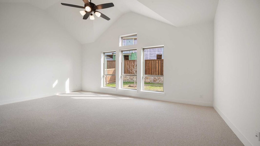 Spacious, unfurnished interior of a new home in Hillstead 60', Lavon (Image 28).