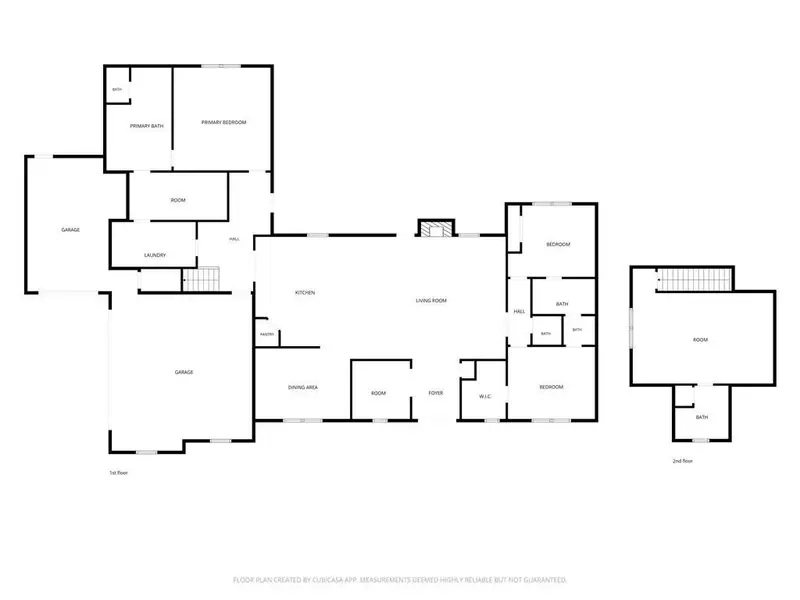 2D floor plan layout of this home in , Cartersville, GA (Image 4).