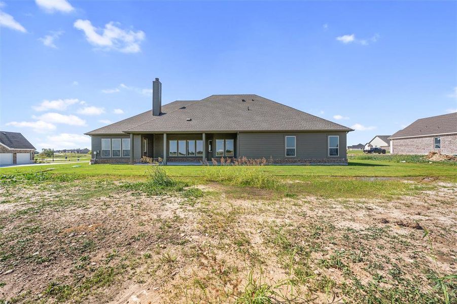Exterior details and patio area of a home in Rocky Top, Krum (Image 3). Exterior details and patio area of a home in Rocky Top, Krum (Image 3).