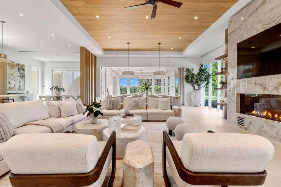 Furnished interior view inside a new home in , Wellington (Image 44).