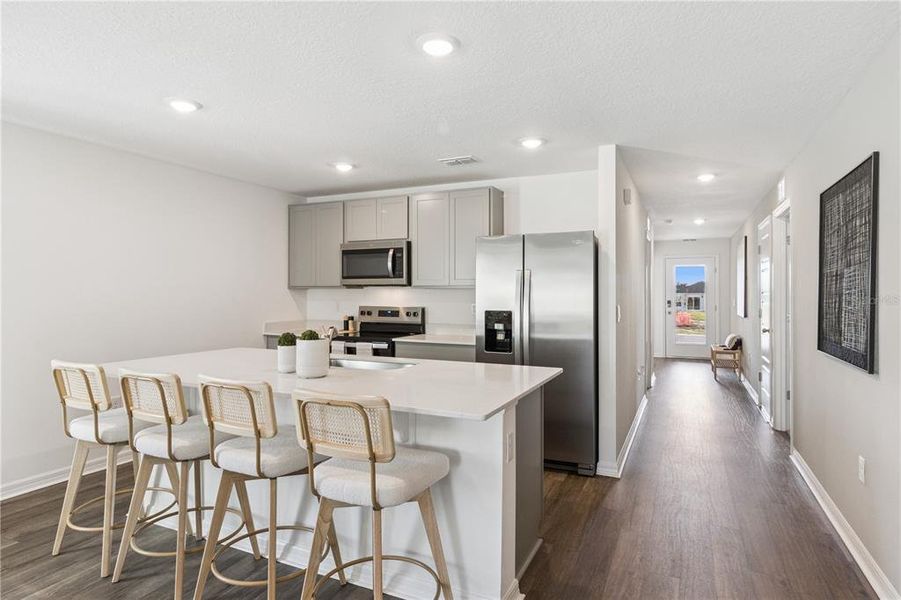 Furnished interior view inside a new home in , Lake Wales (Image 23).