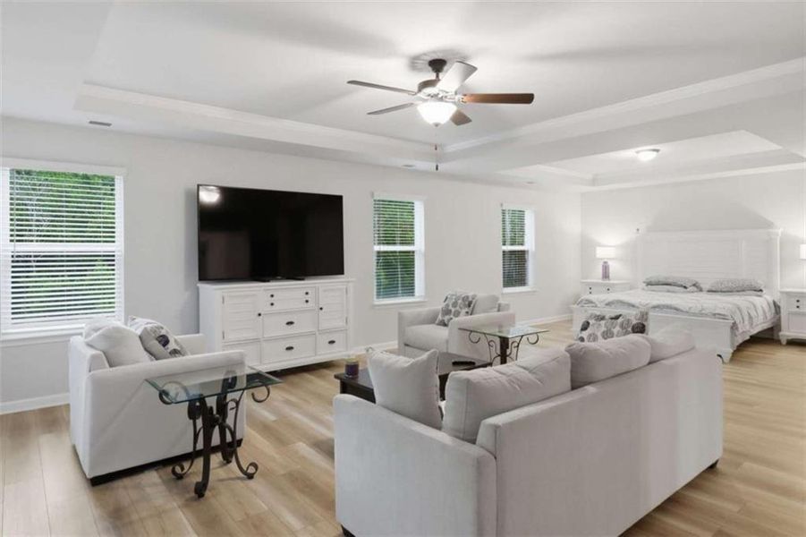 Furnished interior view inside a new home in Trinity Park, McDonough (Image 10).