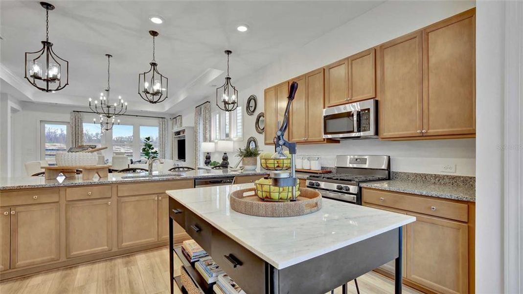 Furnished interior view inside a new home in , Deland (Image 23).