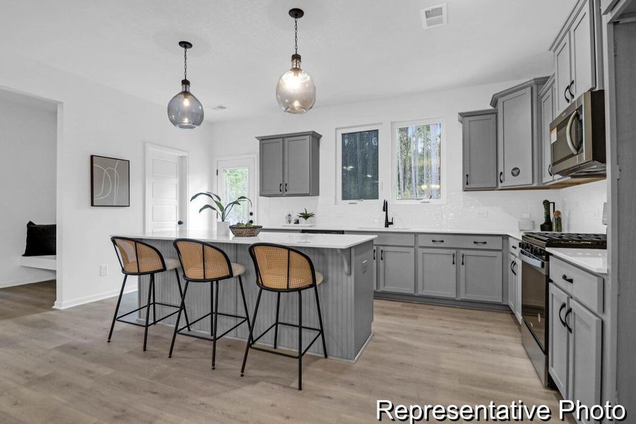 Furnished interior view inside a new home in , Ravenel (Image 6).