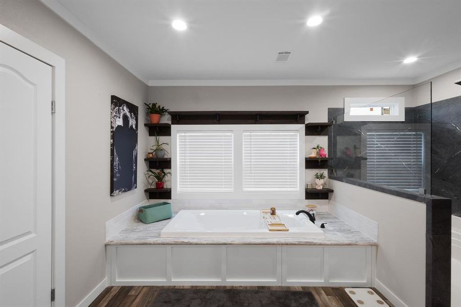 Furnished interior view inside a new home in , Decatur (Image 25).