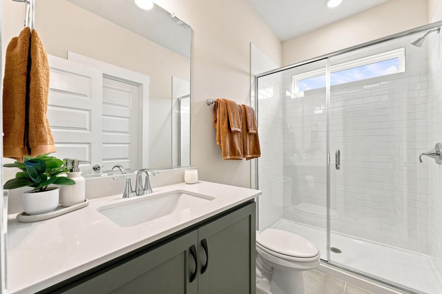 Representative furnished interior of a home built from the Brown Paper Packages by Garman Homes in Spring Valley, Trinity (Image 11).