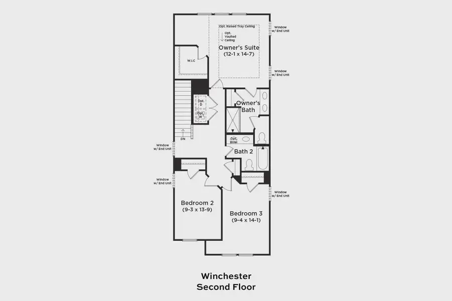 2D floor plan layout of this home in Battle Bridge, Raleigh, NC (Image 2). 2D floor plan layout of this home in Battle Bridge, Raleigh, NC (Image 2).