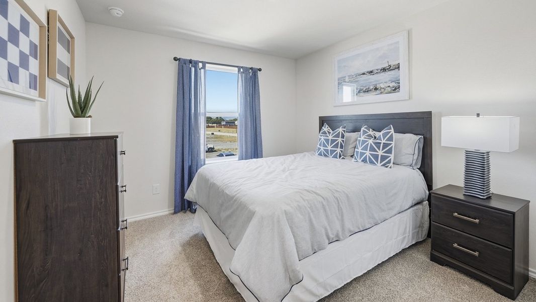 Representative furnished interior of a home built from the Benson by D.R. Horton in Arbor Trails South, Princeton (Image 24).