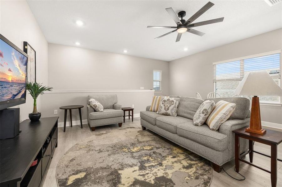 Furnished interior view inside a new home in Hartwood Landing, Clermont (Image 48).