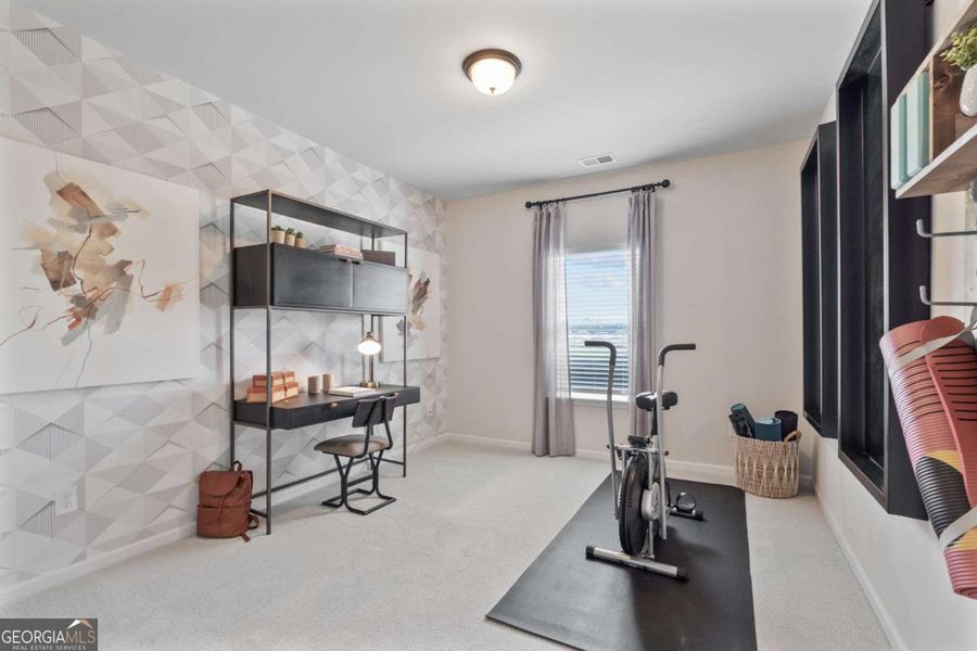 Furnished interior view inside a new home in Crescent Towns, Riverdale (Image 23).