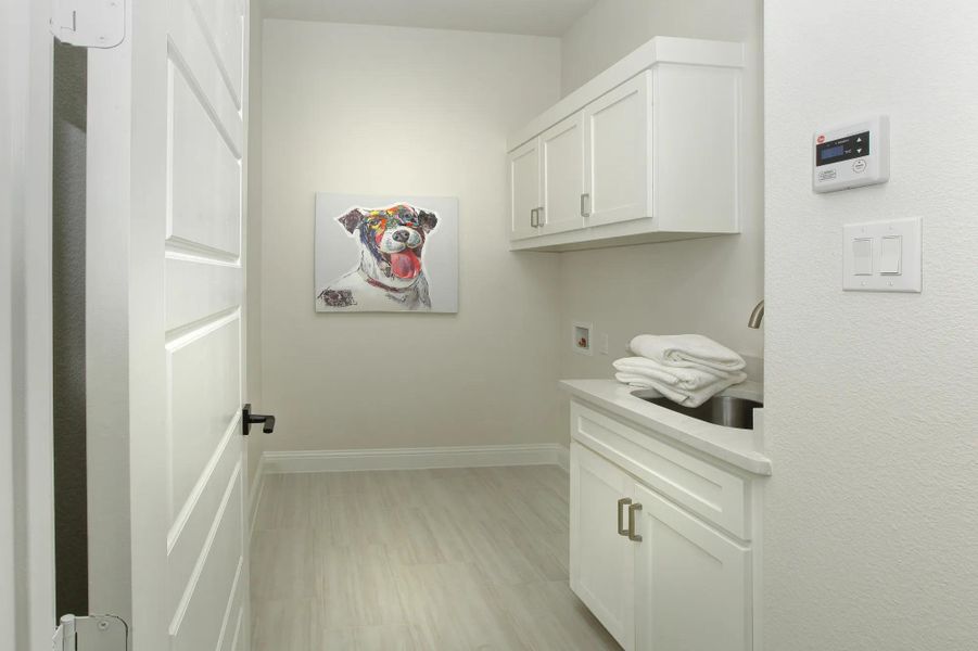 The Huntley Laundry Room
