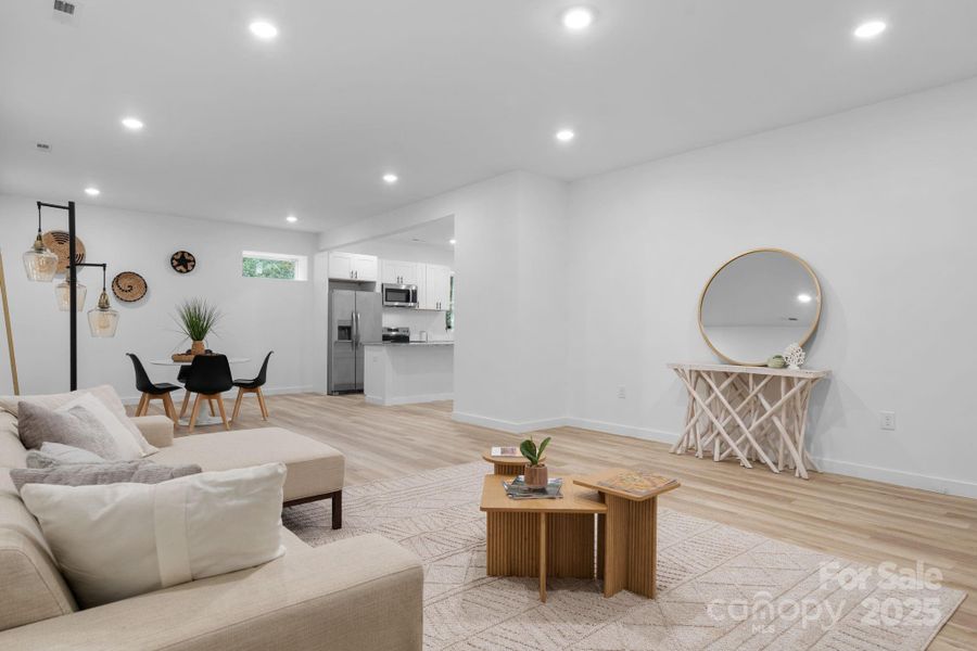 Furnished interior view inside a new home in , Hickory (Image 7). Furnished interior view inside a new home in , Hickory (Image 7).