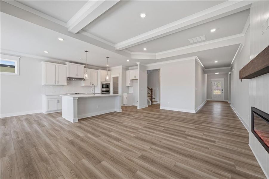 Spacious, unfurnished interior of a new home in Garland Meadows, Cartersville (Image 22).