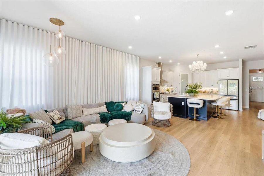 Furnished interior view inside a new home in Bella Collina, Montverde (Image 12).