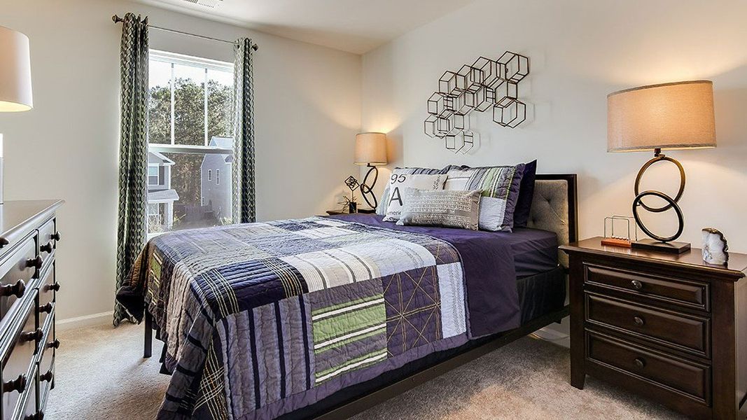 Representative furnished interior of a home built from the Aisle by D.R. Horton in Cobblestone Village, Savannah (Image 17).