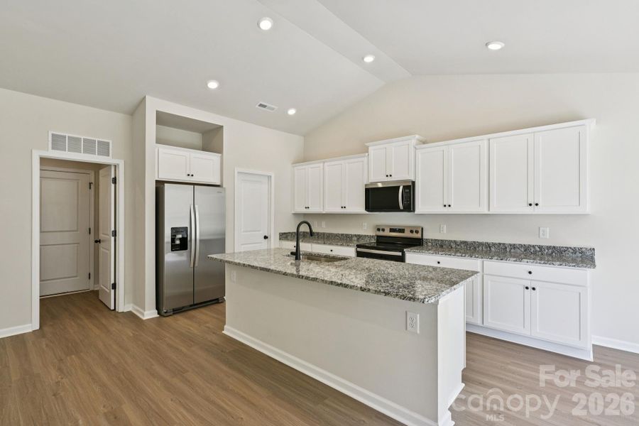 Furnished interior view inside a new home in Willow Estates, Shelby (Image 12).