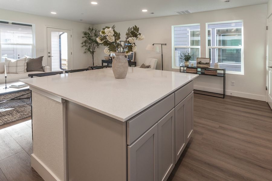 Furnished interior view inside a new home in Prairie Song, Windsor (Image 11).