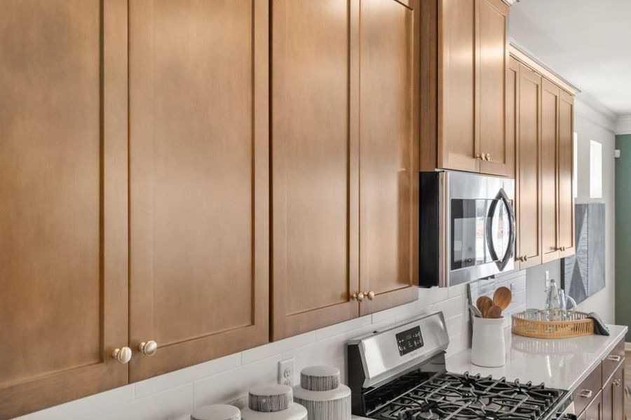 Furnished interior view inside a new home in Jones Ridge, Dallas (Image 40).