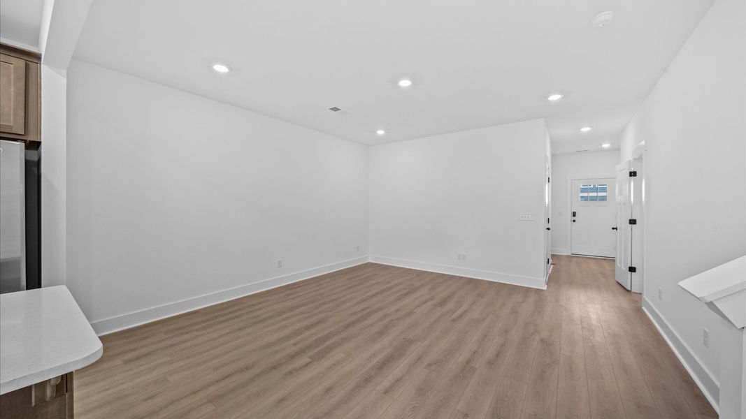 Furnished interior view inside a new home in Hickory Heights, Greenville (Image 5). Furnished interior view inside a new home in Hickory Heights, Greenville (Image 5).