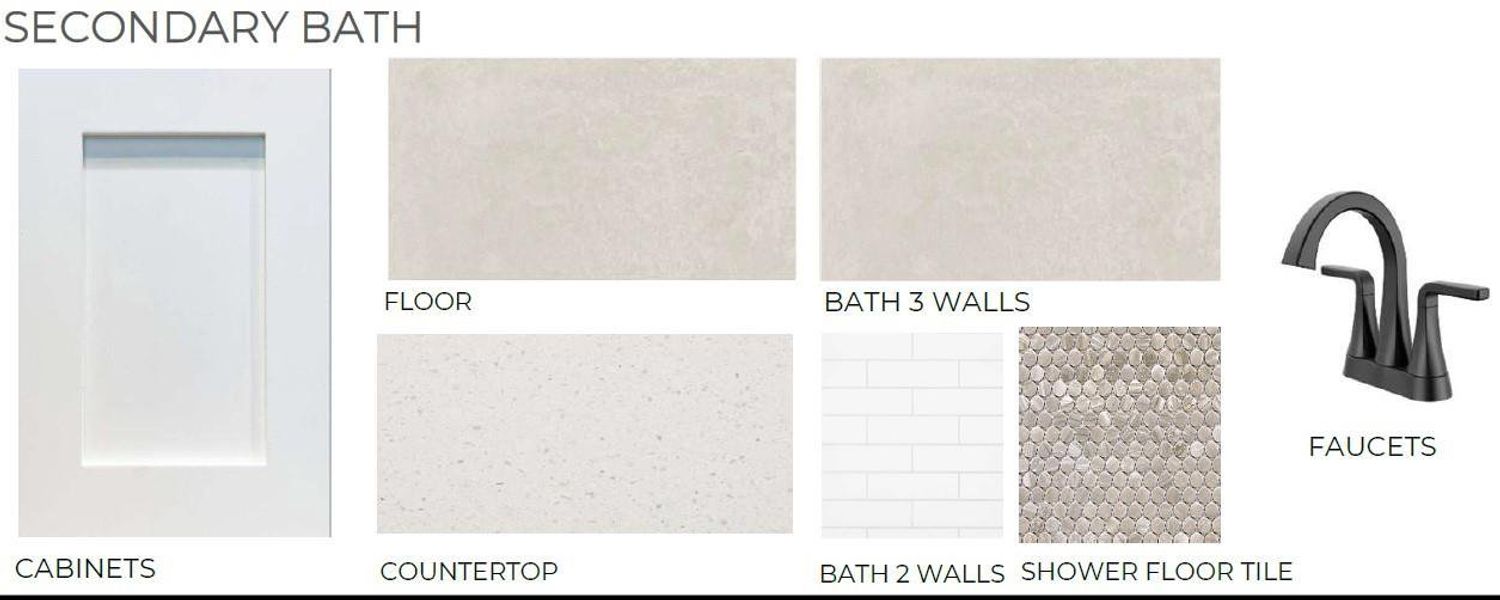 Sample of building materials used in homes in Evergrove, Richmond (Image 11).