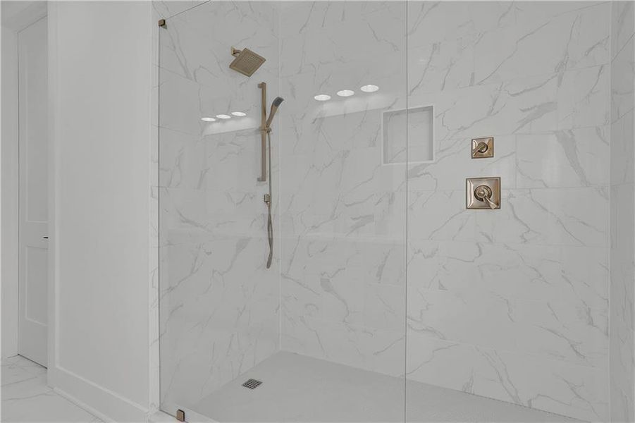 Furnished interior view inside a new home in Skyview On Broad, Sugar Hill (Image 30).