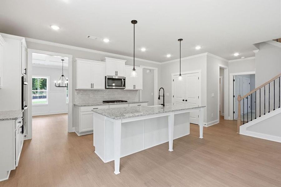 Furnished interior view inside a new home in , Covington (Image 6).