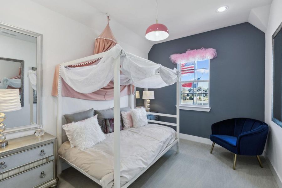 Furnished interior view inside a new home in South Pointe, Mansfield (Image 28). Furnished interior view inside a new home in South Pointe, Mansfield (Image 28).