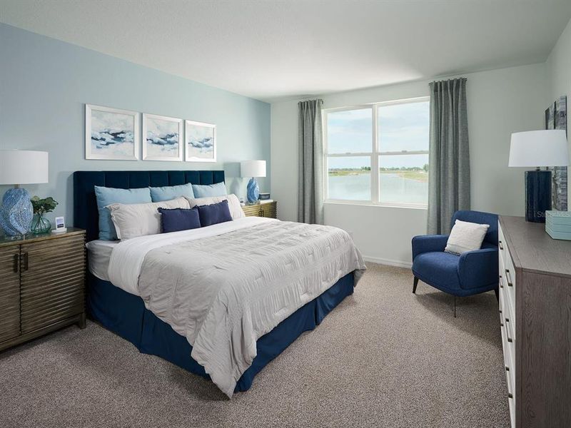 Furnished interior view inside a new home in Benton Hills - Classic Series, Brooksville (Image 4).