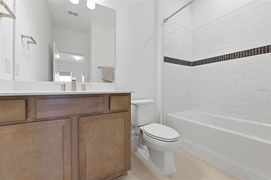 Furnished interior view inside a new home in Waterset, Apollo Beach (Image 27).