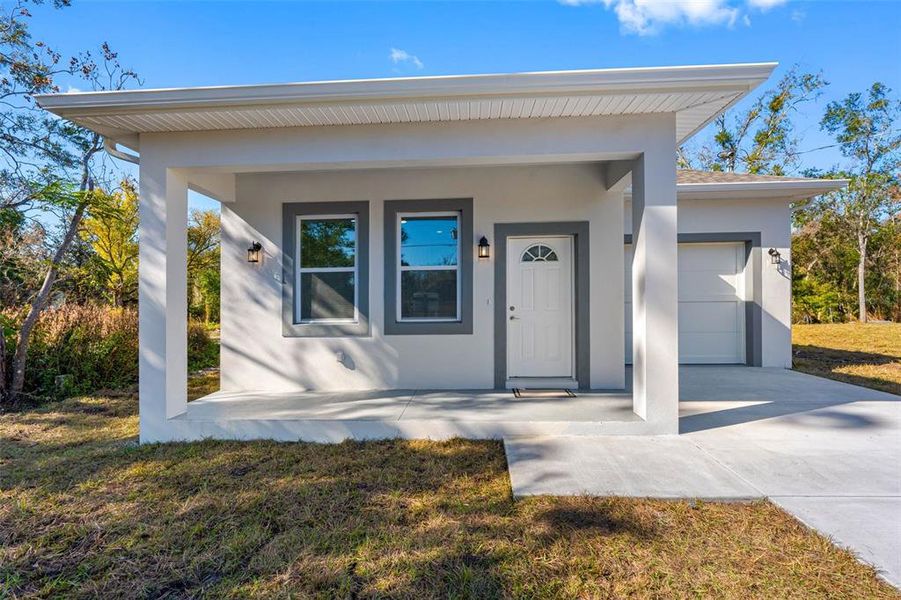 Exterior details and patio area of a home in , New Port Richey (Image 3). Exterior details and patio area of a home in , New Port Richey (Image 3).