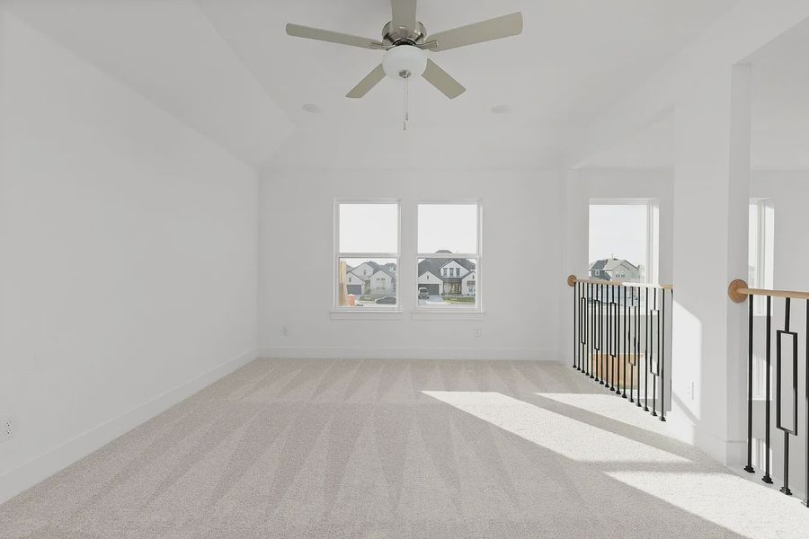 Spacious, unfurnished interior of a new home in Enclave at Cele, Pflugerville (Image 32).