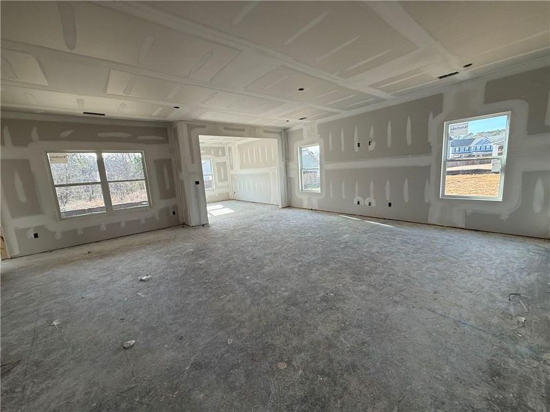 In-progress construction of a new home in Maple Village, Adairsville, GA (Image 8).