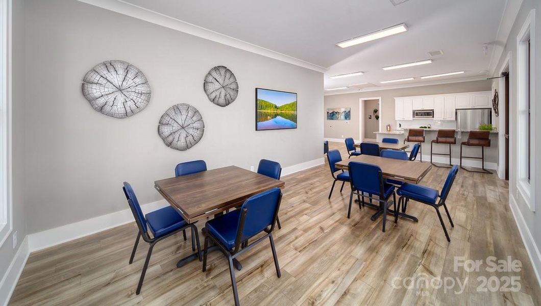 Furnished interior view inside a new home in Falls Cove, Troutman (Image 10).