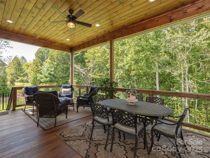 Furnished interior view inside a new home in , Hendersonville (Image 17).