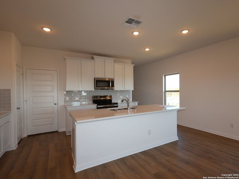 Furnished interior view inside a new home in Paloma Park, Converse (Image 5). Furnished interior view inside a new home in Paloma Park, Converse (Image 5).
