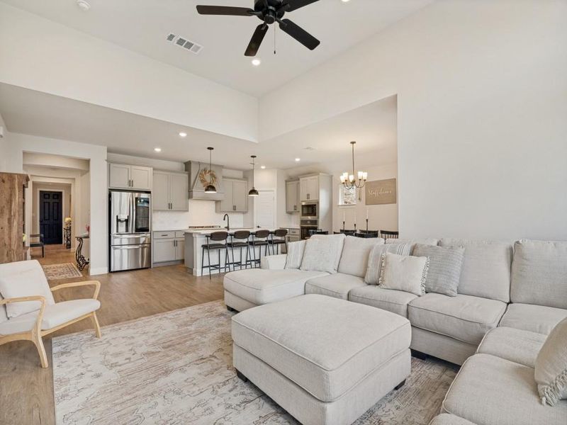 Furnished interior view inside a new home in , Royse City (Image 16).