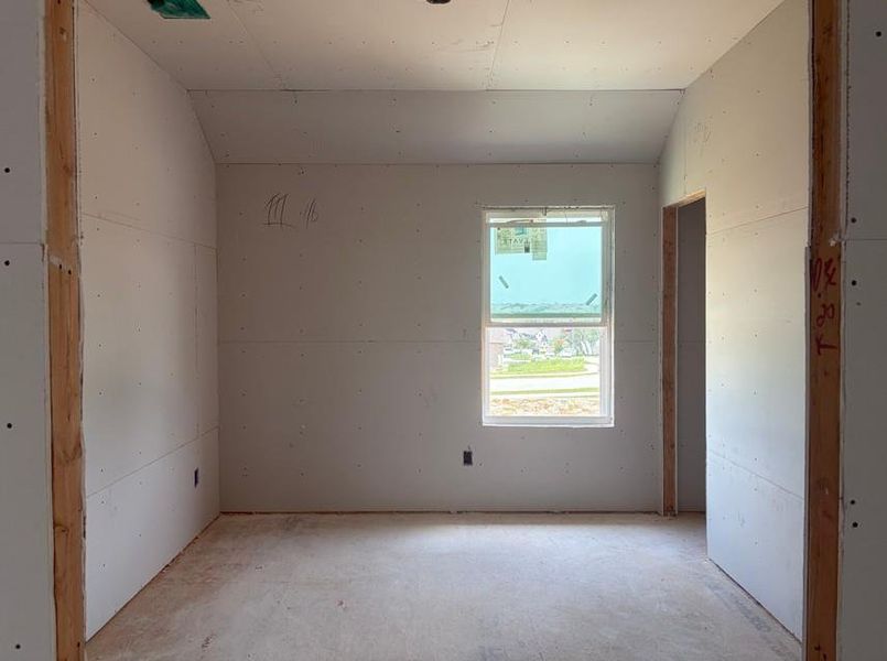 In-progress construction of a new home in La Cima, San Marcos, TX (Image 4).