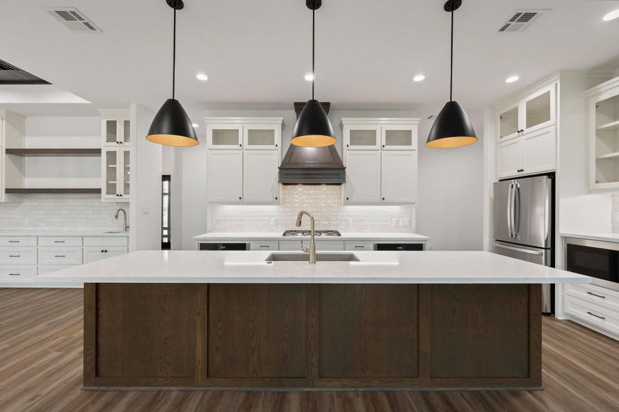 Furnished interior view inside a new home in , Bryan (Image 38).