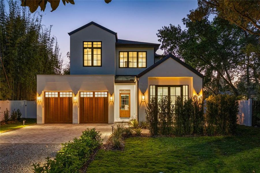 Front exterior of a new home in , Winter Park, FL, highlighting curb appeal (Image 28).