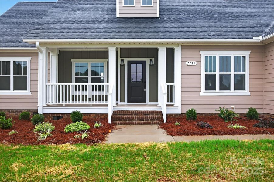 Front exterior of a new home in , Salisbury, NC, highlighting curb appeal (Image 20).