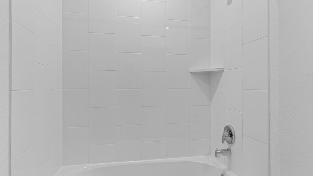 Close-up of interior finishes inside a home in Caldwell Crossing, Iowa Colony (Image 9).