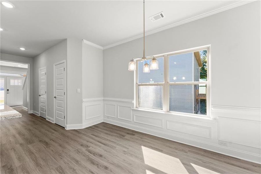 Spacious, unfurnished interior of a new home in Magnolia Villas, Cornelia (Image 13).