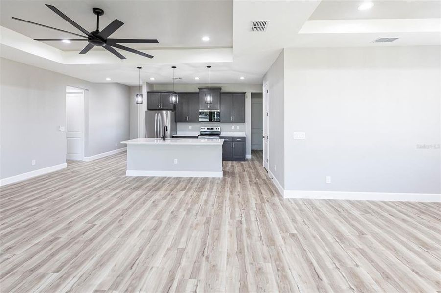 Furnished interior view inside a new home in , Cape Coral (Image 9).