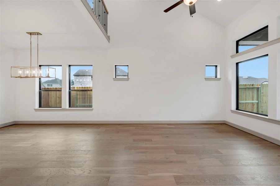 Spacious, unfurnished interior of a new home in The Highlands 40', Porter (Image 21).