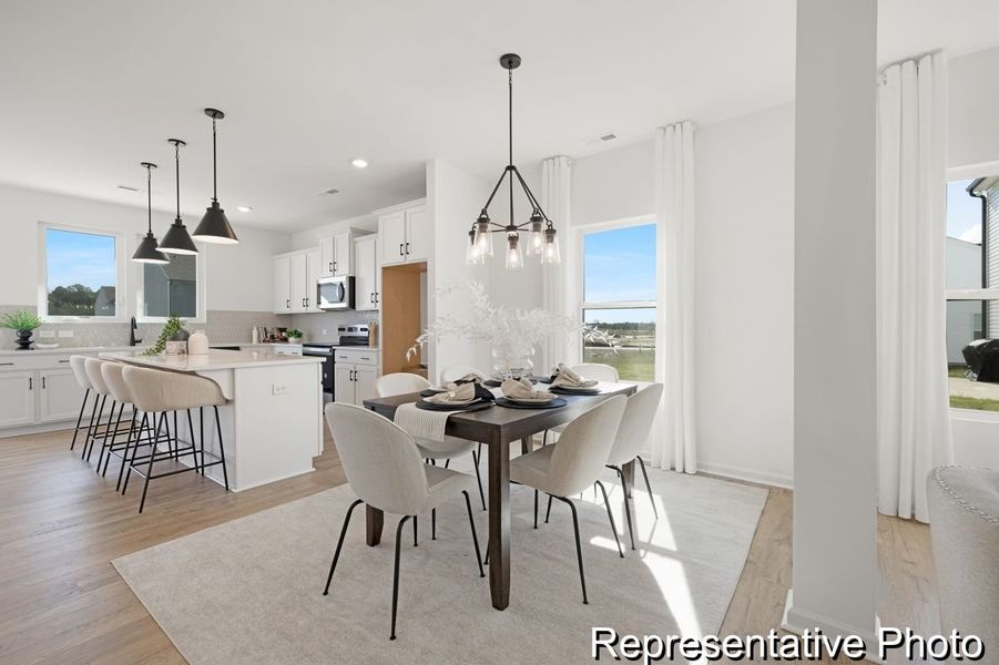 Furnished interior view inside a new home in Edgewater - The Cottages, Lancaster (Image 7).