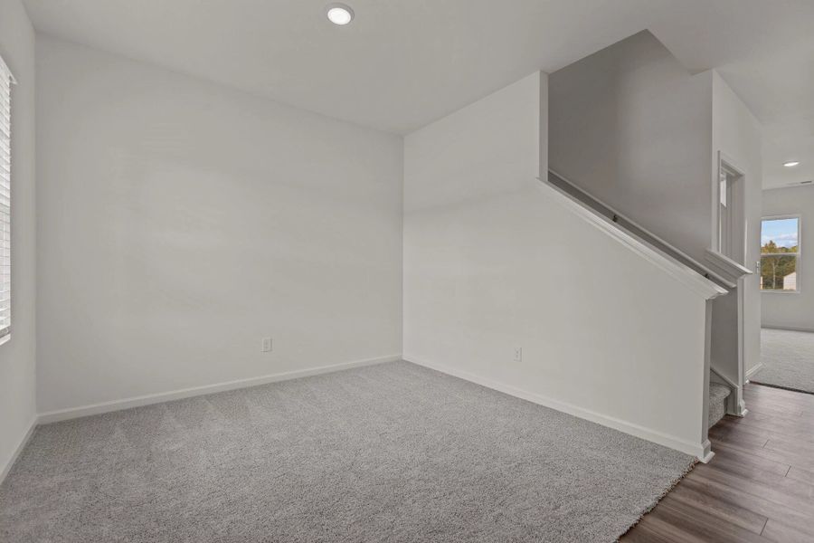 Representative unfurnished interior of a home built from the Radiance by Starlight Homes in Green Hill, Louisburg (Image 18).