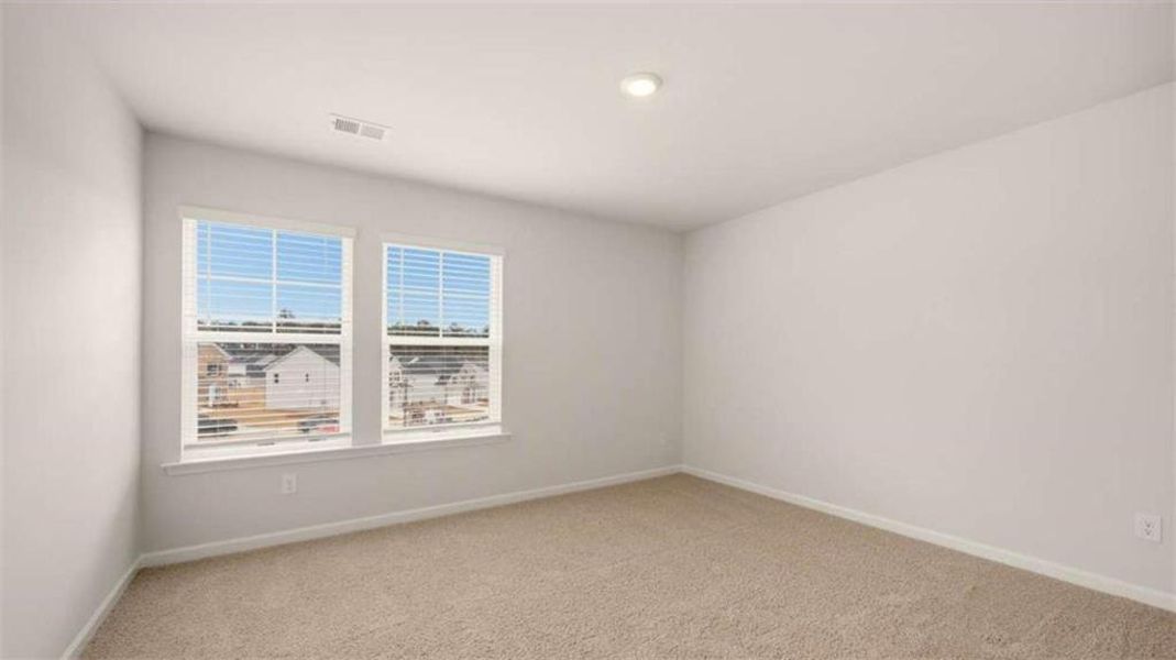 Spacious, unfurnished interior of a new home in The Gates at Pates Creek, Hampton (Image 26).